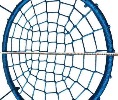 Качели детские Гнездо 100, голубой. Фото №3