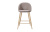 Стул полубарный 373B-2 бежевый/дерево. Фото №2