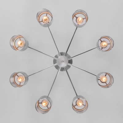 Потолочная люстра Eurosvet Tela 70109/8 хром фото Потолочная люстра Eurosvet Tela 70109/8 хром. Фото №2