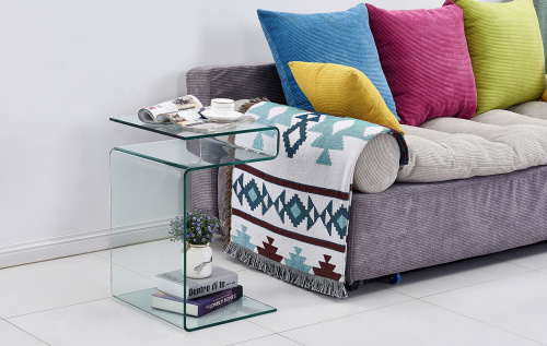 Стол журнальный F-C601 прозрачный фото Стол журнальный F-C601 прозрачный. Фото №6