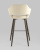 Стул барный Саймон велюр бежевый фото Стул барный Саймон велюр бежевый. Фото №6