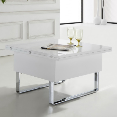 Стол-трансформер В2218 AG белый. Фото