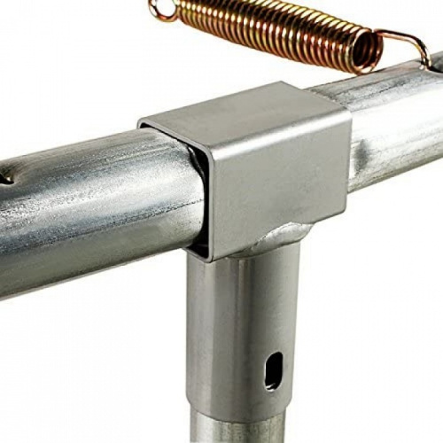 Батут AL-out244 2440 мм, серый, черный фото Батут AL-out244 2440 мм, серый, черный. Фото №6