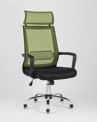 Кресло офисное TopChairs Style зеленое фото Кресло офисное TopChairs Style зеленое. Фото №4