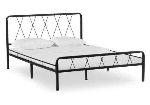 Кровать Иоханна 18 120х200 черная. Фото №1