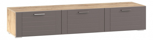 Тумба ТВА  Livorno  НМ 011.33, Софт Графит, Дуб Бунратти. Фото №1