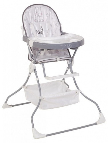 Стул для кормления Polini Kids 252, белый. Фото №1