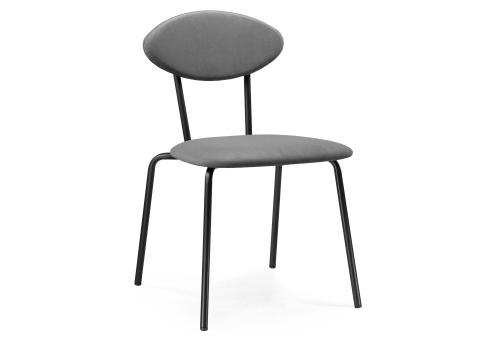 Стул Мареон катания сильвер / черный матовый. Фото №1