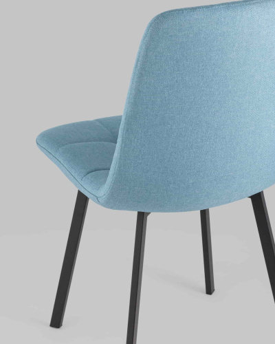 Стул Chilly рогожка голубой. Фото №8