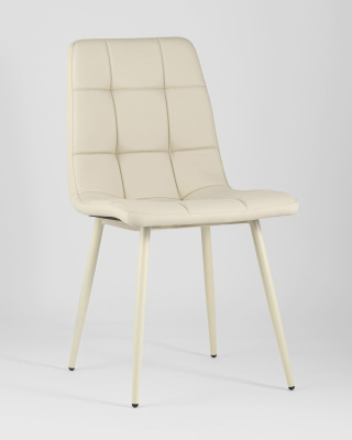 Стул Вольт экокожа кремовый. Фото