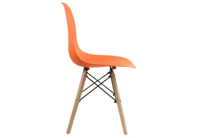 Стул деревянный Eames PC-015 orange фото Стул деревянный Eames PC-015 orange. Фото №3