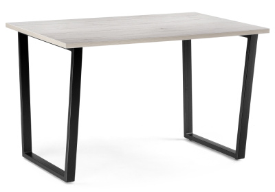 Стол деревянный Лота Лофт 140 25 мм юта / черный матовый фото Стол деревянный Лота Лофт 140 25 мм юта / черный матовый. Фото №2