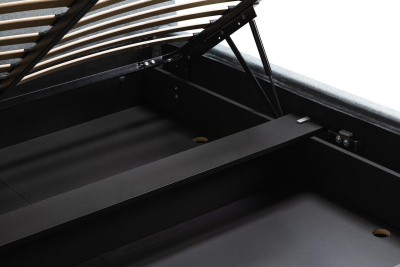 Кровать с ортопедическим основанием и ящиком Сканди Лайт 1.6 Грей фото Кровать с ортопедическим основанием и ящиком Сканди Лайт 1.6 Грей. Фото №5