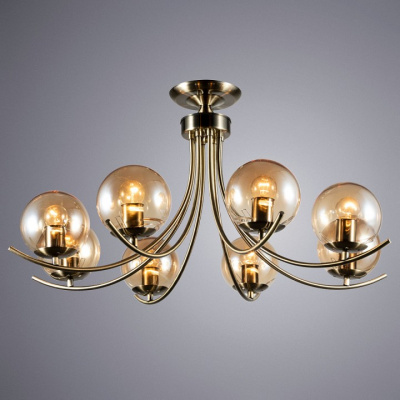 Люстра на штанге Arte Lamp Scarlett A2715PL-8AB. Фото №2