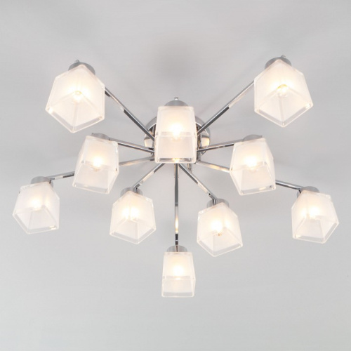 Потолочная люстра Eurosvet Delfi 30162 хром. Фото №2