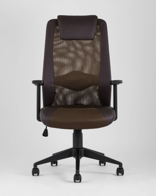 Кресло офисное TopChairs Studio коричневое фото Кресло офисное TopChairs Studio коричневое. Фото №5