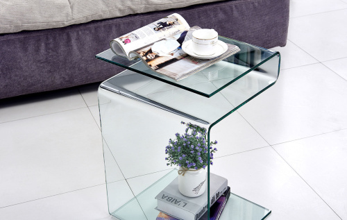 Стол журнальный F-C601 прозрачный фото Стол журнальный F-C601 прозрачный. Фото №12