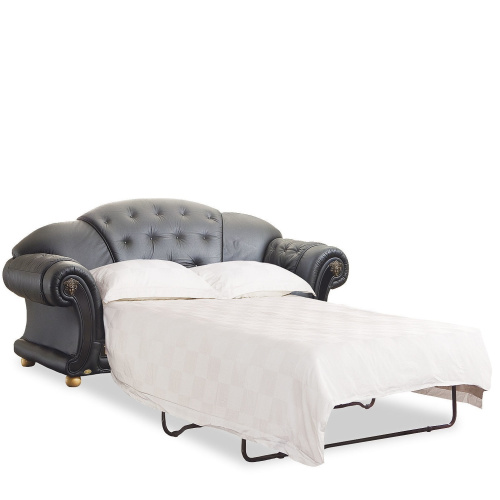 Диван-кровать Versace 3-х местный черный. Фото №2