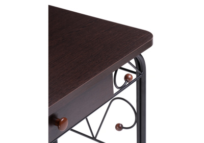 Стол Клео 3 черный / венге фото Стол Клео 3 черный / венге. Фото №4