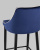 Стул полубарный Коби велюр синий. Фото №8