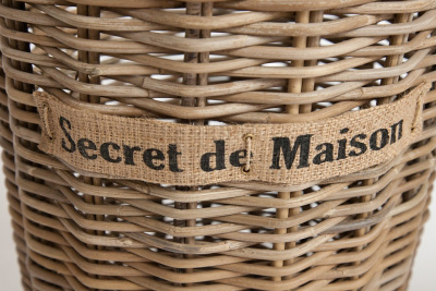 Корзина Secret De Maison Yanbe (набор из 2 штук) натуральный ротанг, 31*31*44 / 39*39*54 , Натуральный Кубу / Natural Kubu фото Корзина Secret De Maison Yanbe (набор из 2 штук) натуральный ротанг, 31*31*44 / 39*39*54 , Натуральный Кубу / Natural Kubu. Фото