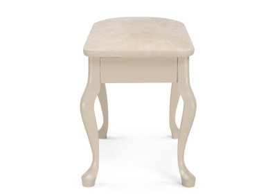 Банкетка Лусте сонома / ткань бежевая. Фото