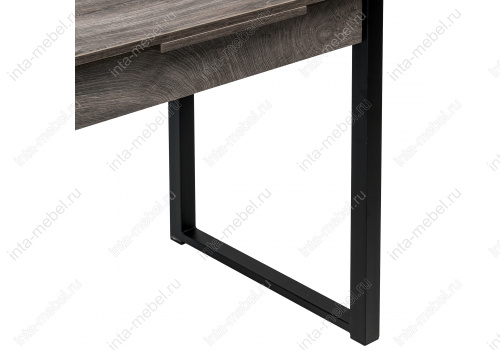 Стол деревянный Форли дуб рошелье / черный матовый. Фото №9