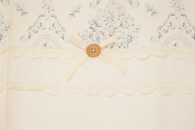 Занавеска на завязках с подхватами Secret De Maison Saint-Michel фото Занавеска на завязках с подхватами Secret De Maison Saint-Michel. Фото №4