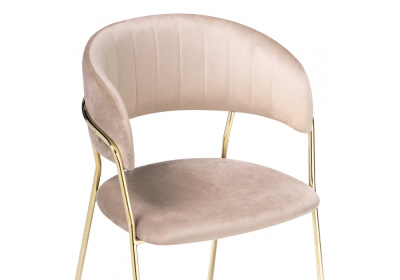 Стул Kamelia cappuccino / gold. Фото №4