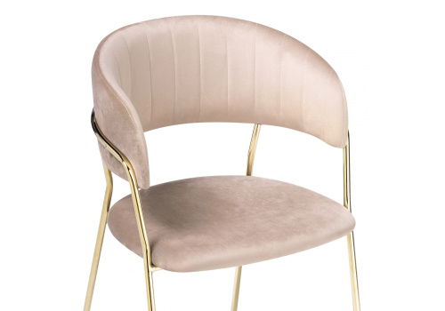 Стул Kamelia cappuccino / gold. Фото №4