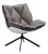 Дизайнерское кресло DC-1565D серое (GREY) фото Дизайнерское кресло DC-1565D серое (GREY). Фото №1