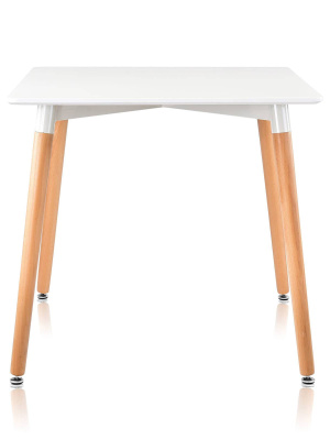 Стол Oslo 80*80, белый фото Стол Oslo 80*80, белый. Фото №4