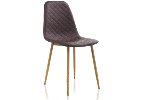 Стул Capri коричневый. Фото №1