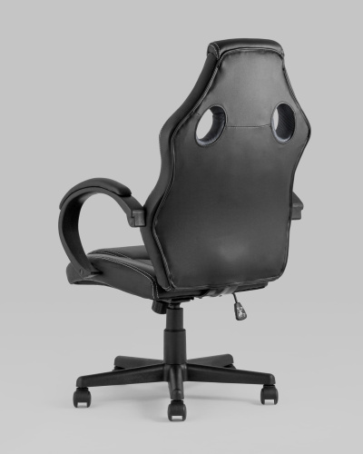 Кресло игровое TopChairs Renegade серое. Фото №7