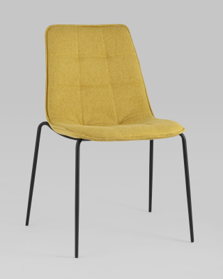 Стул Мелани рогожка желтый фото Стул Мелани рогожка желтый. Фото №3