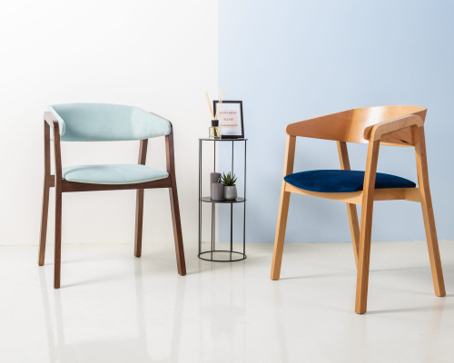 Стул Dalia bianco грей. Фото №8