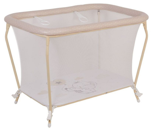 Манеж Polini Kids Classic, белый. Фото №1