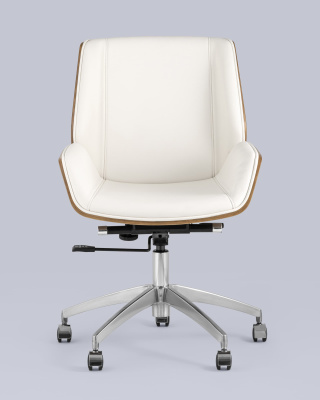 Кресло офисное TopChairs Crown бежевое фото Кресло офисное TopChairs Crown бежевое. Фото №5