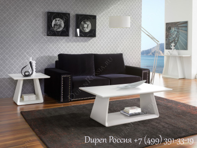 Журнальный стол DUPEN CT-223 Белый матовый. Фото