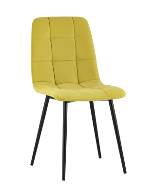 Стул Oliver велюр золотистый. Фото №2